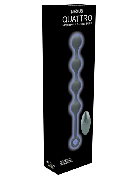 Quattro Nexus Vibrating Anal Balls 25 x 4cm