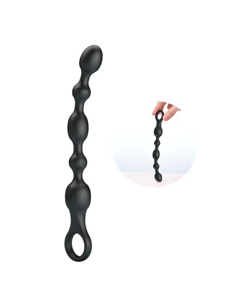 Boules Vibrantes Van Pretty Love 16 x 2,3 cm Noires | FetishXplore