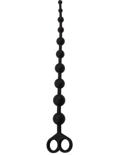 Chapelet Anal Black Mont Beads 30 x 2,4 cm | FetishXplore