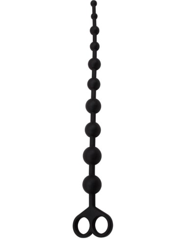 Chapelet Anal Black Mont Beads 30 x 2,4 cm | FetishXplore