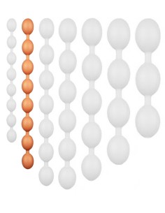 Boules Bolz M 56 x 4,7 cm Orange | FetishXplore