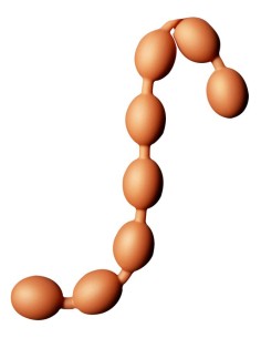 Boules Bolz M 56 x 4,7 cm Orange | FetishXplore 2