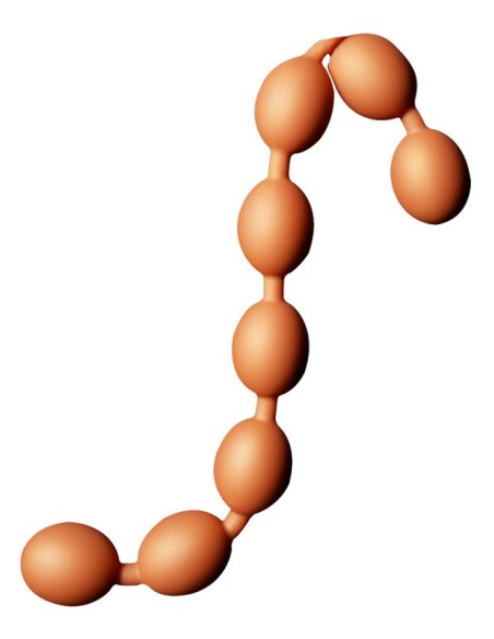 Boules Bolz M 56 x 4,7 cm Orange | FetishXplore