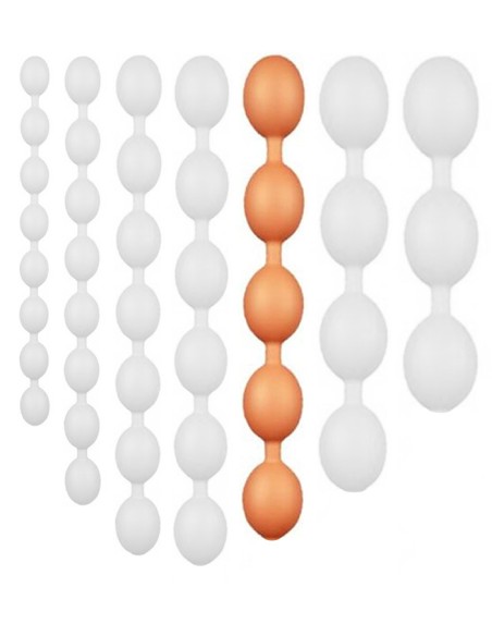 Boules Bolz XXL 60 x 7,7 cm Orange | FetishXplore