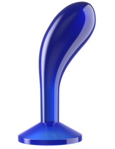 Plug Curve Flawless 13 x 4.3 cm Bleu | FetishXplore
