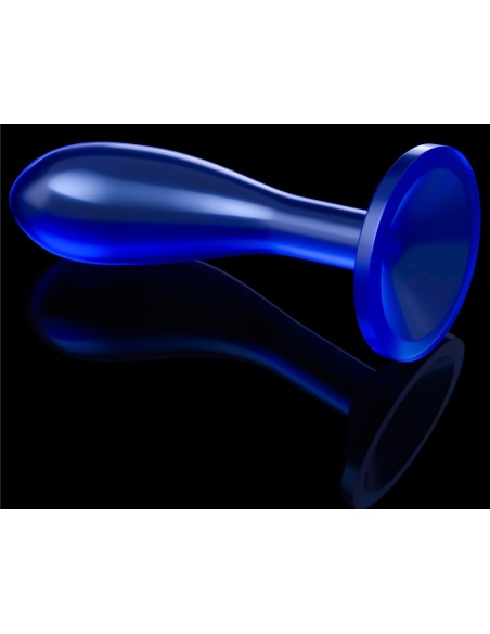 Plug Curve Flawless 13 x 4.3 cm Bleu | FetishXplore
