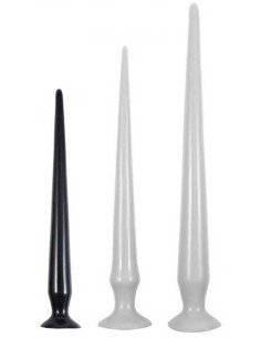 Gode Tail Flex S 30 x 3.5 cm Noir | FetishXplore