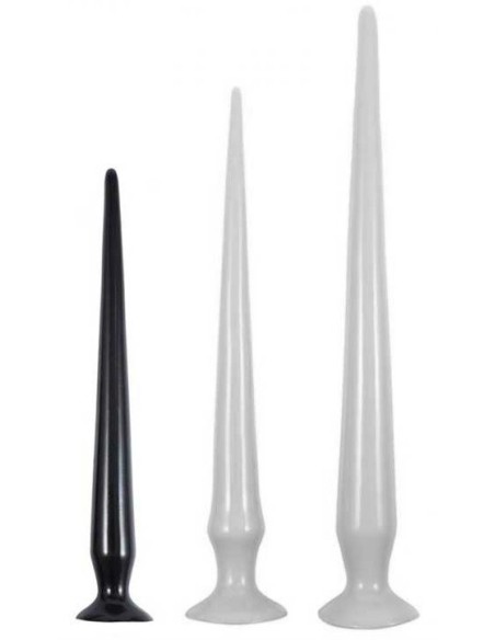 Gode Tail Flex S 30 x 3.5 cm Noir | FetishXplore