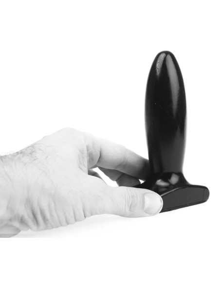 Plug Slim M I Love Butt 11 x 3.7 cm Noir | FetishXplore