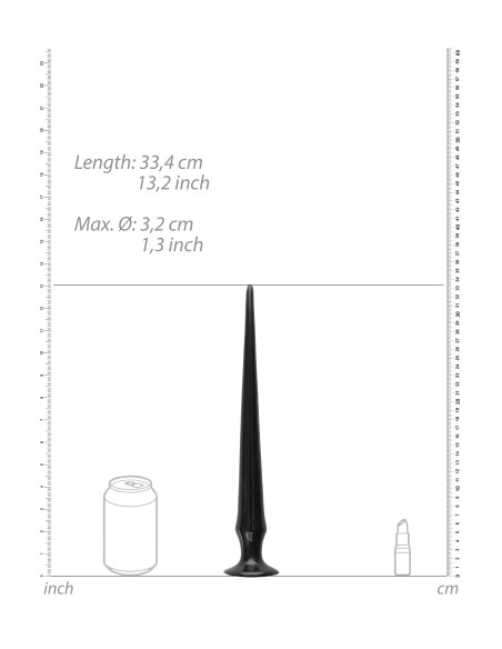 Plug Long Ass Spike S 33 x 3.3 cm | FetishXplore