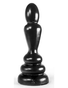 Plug Zizi Bed Knob 14 x 5.5 cm Noir | FetishXplore