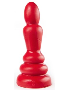 Plug Zizi Bed Knob 14 x 5.5 cm Rouge | FetishXplore
