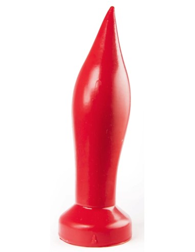 Plug Zizi Big Taper 17 x 5.2 cm Rouge | FetishXplore