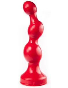 Plug Zizi Twist 17 x 4.5 cm Rouge | FetishXplore