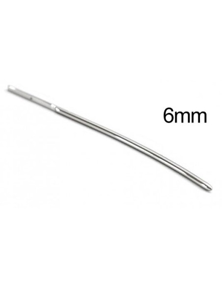 Tige à Urètre Single End 14cm – 6 mm | FetishXplore