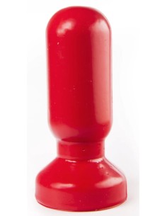 Plug Zizi Shallow 10.5 x 5 cm Rouge | FetishXplore
