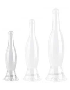 Plug Transparent Bottle S 18 x 4.5 cm | FetishXplore