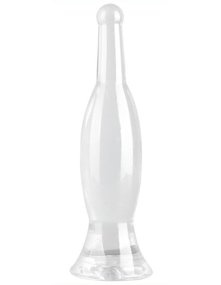 Plug Transparent Bottle S 18 x 4.5 cm | FetishXplore