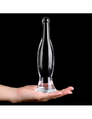 Plug Transparent Bottle S 18 x 4.5 cm | FetishXplore