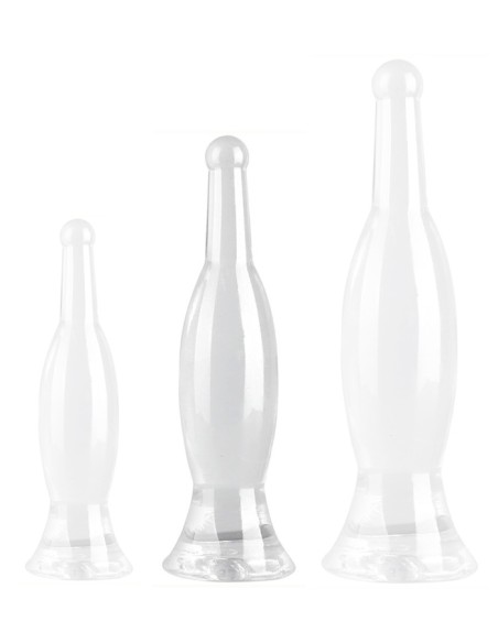 Plug Transparent Bottle M 22 x 5.5 cm | FetishXplore