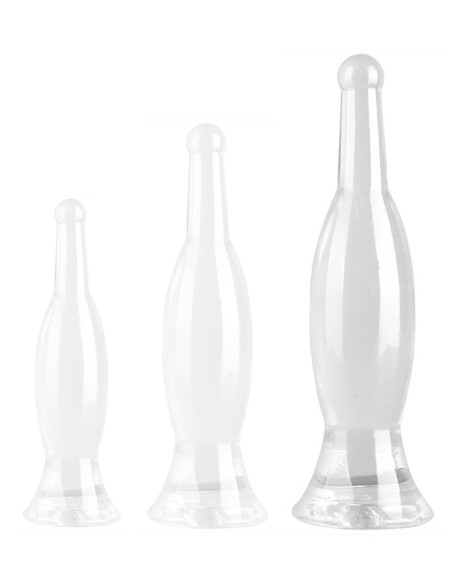 Plug Transparent Bottle L 26 x 6.5 cm | FetishXplore