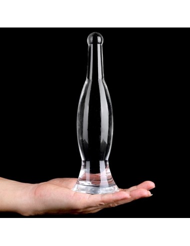 Plug Transparent Bottle L 26 x 6.5 cm | FetishXplore