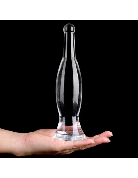 Plug Transparent Bottle L 26 x 6.5 cm | FetishXplore