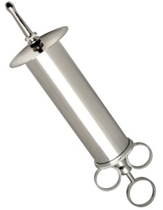 Injecteur de Lubrifiant en Métal | FetishXplore
