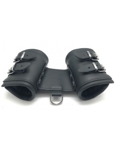 Double leather handcuff 2