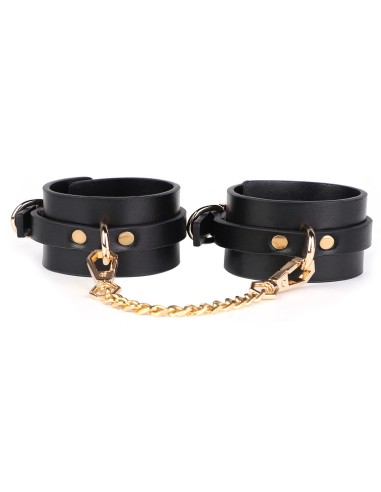 Menottes de Poignets Arentha Noires | FetishXplore