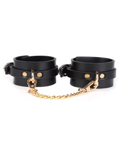 Menottes de Poignets Arentha Noires | FetishXplore