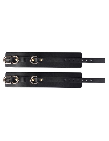 Menottes de Poignets Arentha Noires | FetishXplore