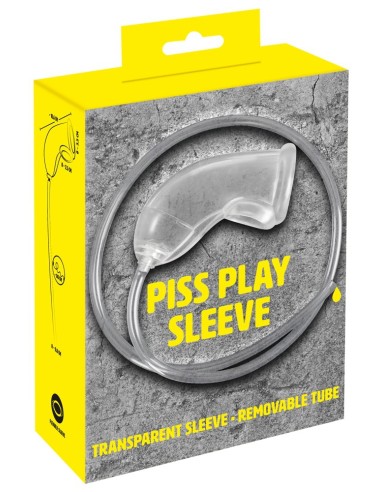 Étui Pénien Uro Piss Play Sleeve 11 x 3.5 cm | FetishXplore
