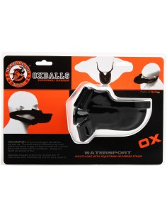 Bâillon Urinoir Oxballs WaterSport Noir | FetishXplore 2