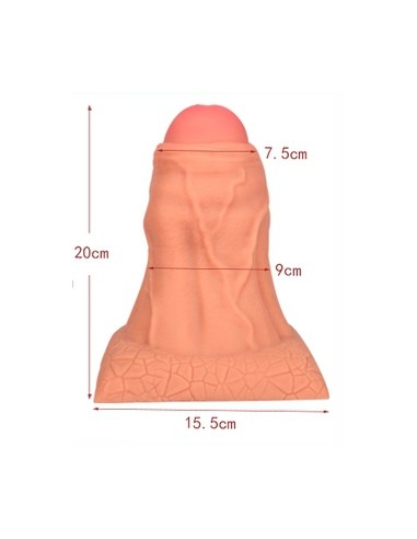 Plug Overdick L 17 x 11 cm | FetishXplore