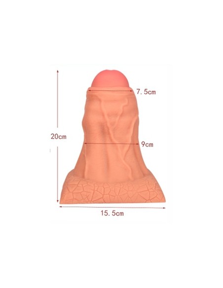 Plug Overdick L 17 x 11 cm | FetishXplore