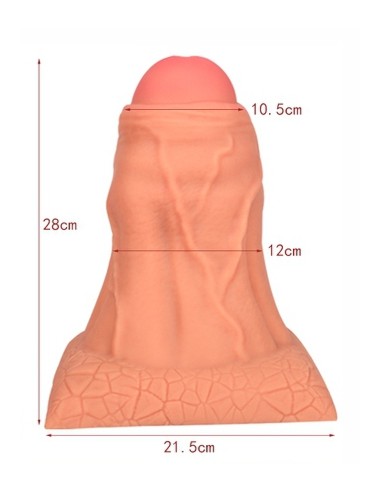 Plug Overdick XXL 22 x 15 cm | FetishXplore