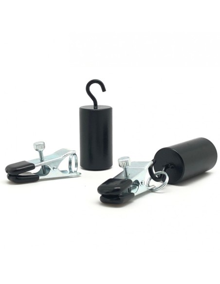 Poids pour Tétons / Ballstretcher 100g avec Pinces | FetishXplore
