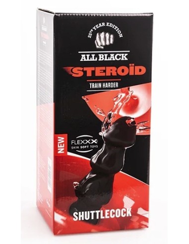 Plug ABS23 The Rally All Black Steroïd 27 x 11.5 cm | FetishXplore