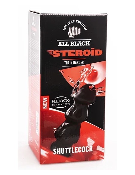 Plug ABS23 The Rally All Black Steroïd 27 x 11.5 cm | FetishXplore
