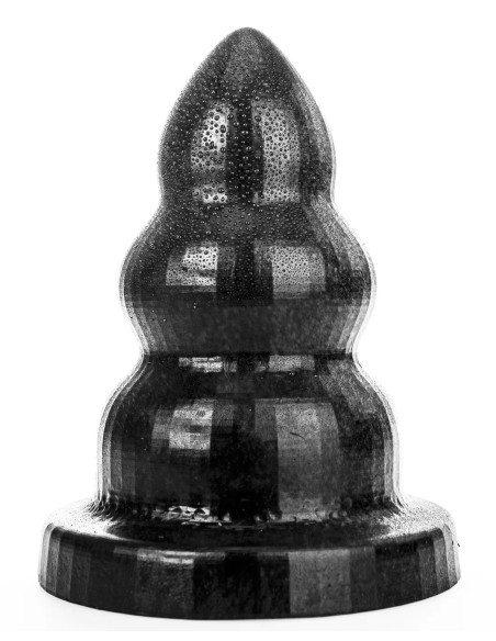 Plug AB97 Triple Pleasure L All Black 25 x 15cm