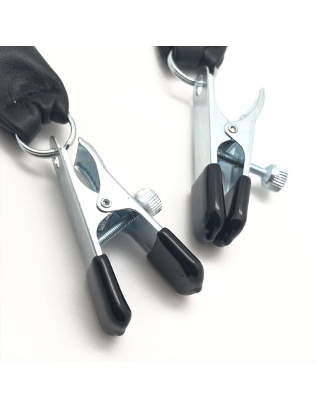 Breast clamp with leather weight 80g X 2 - 2 pieces