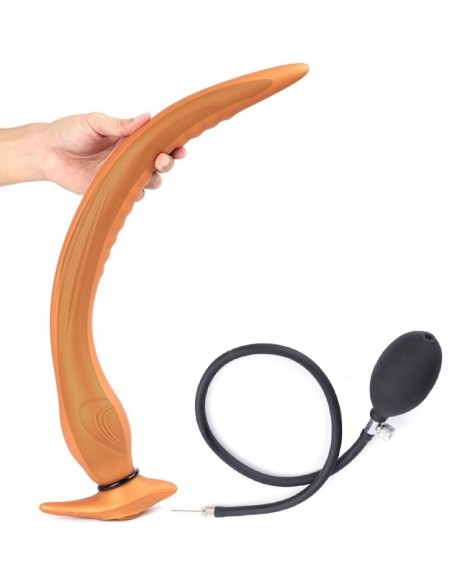 Plug Gonflable Long Eel L 50 x 6.5 cm | FetishXplore