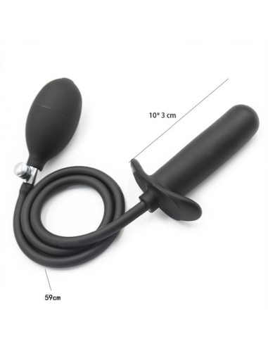 Plug Gonflable Butt Inflator 10 x 2.5 cm | FetishXplore