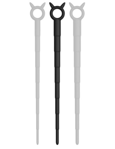 Tige d'Urètre en Silicone Diablo M 25 cm – 5 à 12 mm | FetishXplore