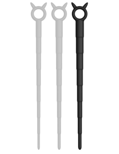 Tige d'Urètre en Silicone Diablo L 25 cm – 7 à 14 mm | FetishXplore