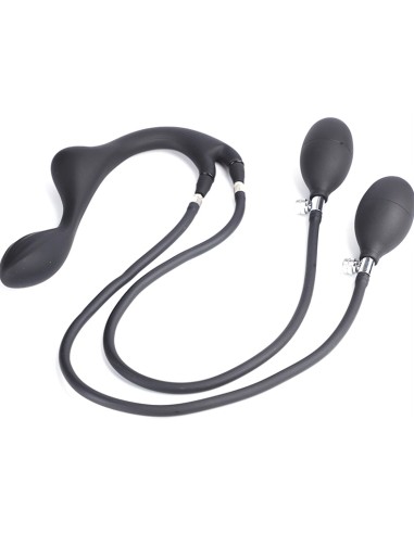 Plug Gonflable Double Airbag 21 x 6 cm | FetishXplore