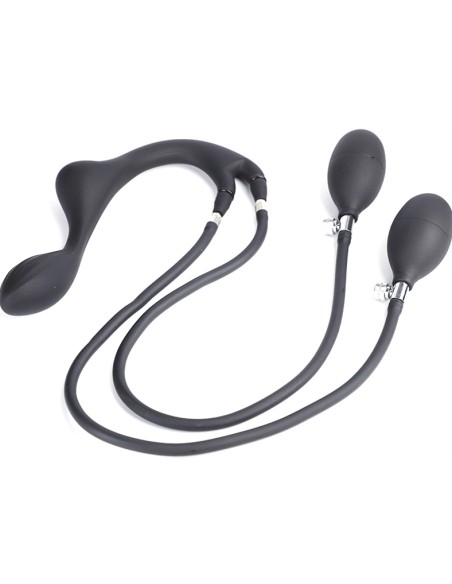 Plug Gonflable Double Airbag 21 x 6 cm | FetishXplore