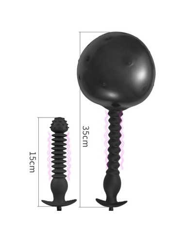 Plug Gonflable Inflat King 19 x 3.5 cm | FetishXplore