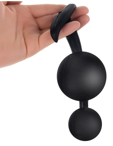Plug Gonflable Beads Balls 14 x 3 cm | FetishXplore
